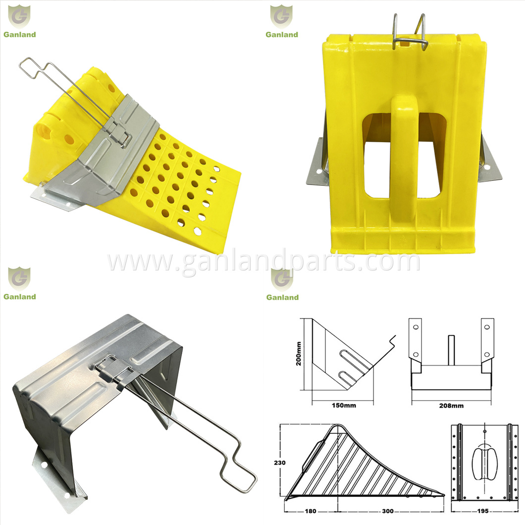 Wheel Chock With Support